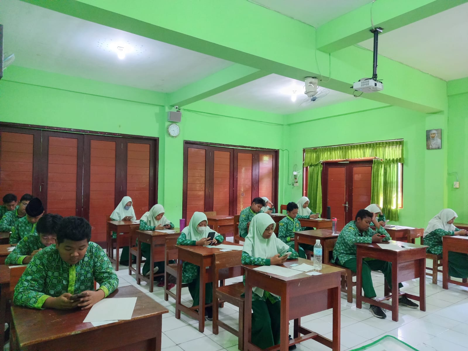 SMP Unggulan Aisyiyah Bantul Laksanakan Ujian Blok Semester Gasal