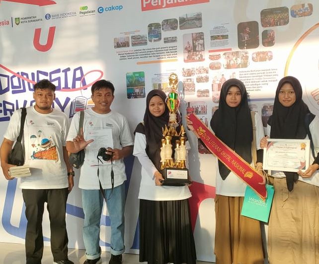 SMP Unggulan ‘Aisyiyah Juara 1 Website Literasi Sekolah