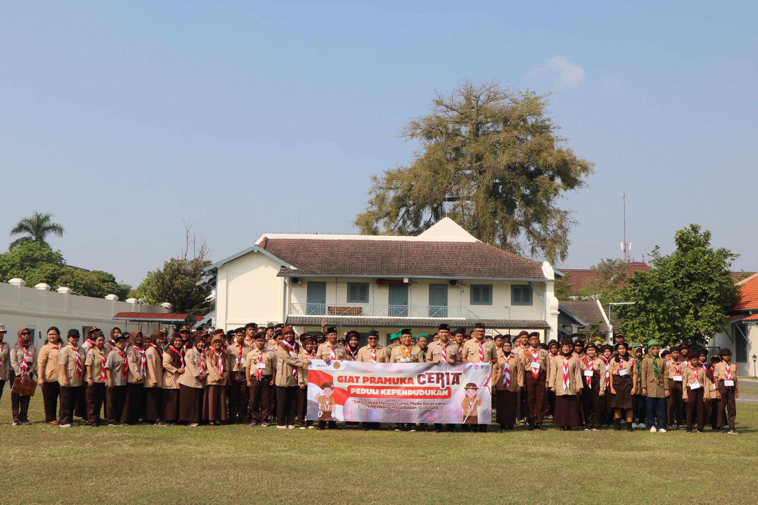 SMP UA ikuti Kegiatan Giat Pramuka Ceria Peduli Kependudukan